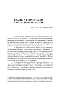 brasil: a economia do capitalismo selvagem