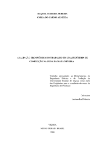 avaliação ergonômica do trabalho em uma indústria de confecção