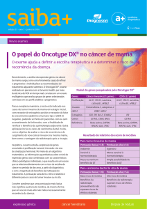 O papel do Oncotype DX® no câncer de mama