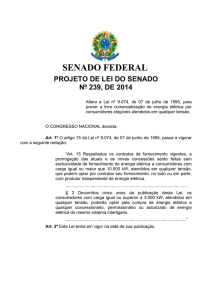 PROJETO DE LEI DO SENADO Nº 239, DE 2014