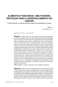 alimentos funcionais: uma possível proteção para o