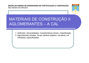 a cal - Pós-Graduação em Engenharia de Transportes / IME