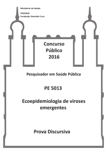 PE5013 - Ecoepidemiologia de viroses emergentes