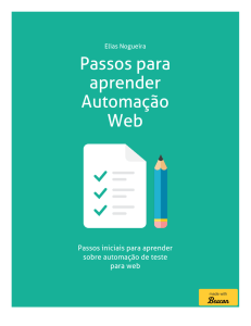 Passos para aprender Automação Web