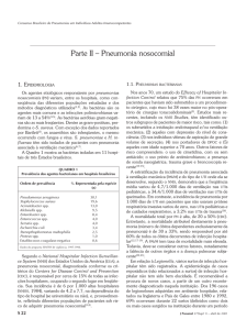 Pneumonia nosocomial