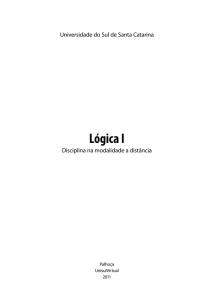 Lógica I - IFSC Campus Joinville