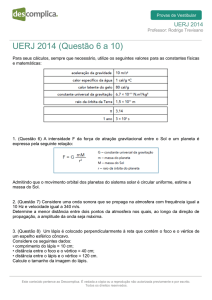 UERJ 2014 (Questão 6 a 10)