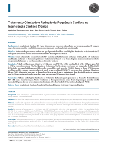 Tratamento Otimizado e Redução da Frequência Cardíaca na