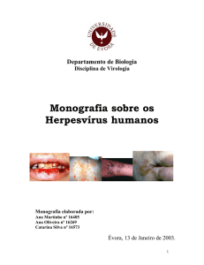 Monografia sobre os Herpesvírus humanos