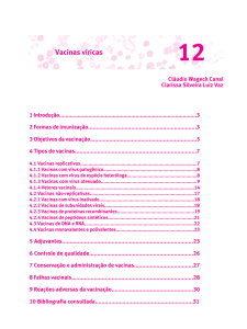 Vacinas víricas - Setor de Virologia UFSM