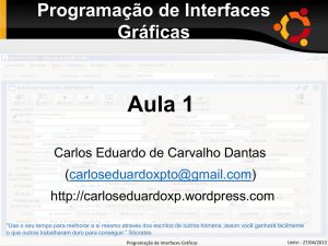 Aula 1 - Carlos Eduardo Dantas