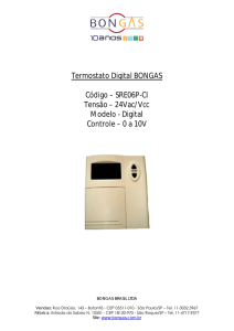 Termostato Digital BONGAS Código – SRE06P