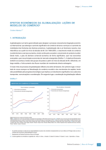 Efeitos Económicos da Globalização: Lições de Modelos de Comércio