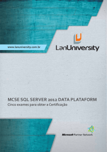 mcse sql server 2012 data plataform