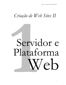 Servidor e Plataforma Web