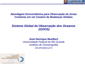 Sistema Global de Observação dos Oceanos (GOOS)