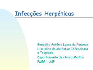 Infecções herpéticas