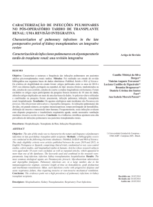 14 artigo - CARACTERIZAÇÃO DE INFECÇÕES