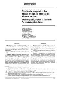 O potencial terapêutico das células