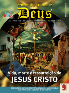 veja esta edição online - Semeando a Palavra de Deus