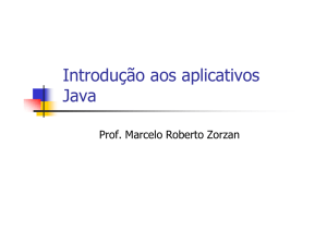Introdução aos aplicativos Java
