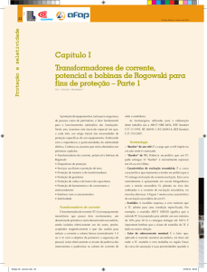 Transformadores de corrente, potencial e