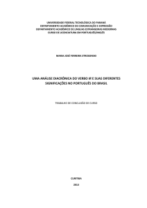 uma análise diacrônica do verbo ir e suas diferentes