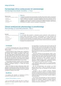 Farmacologia clínica cardiovascular em anestesiologia Clinical