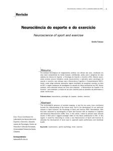 Neurociência do esporte e do exercício