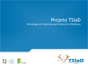 Projeto TSIaD