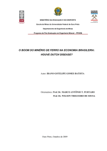o boom do minério de ferro na economia brasileira