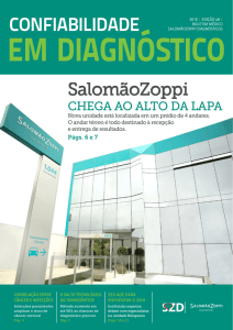 fazer da revista - SalomãoZoppi Diagnósticos