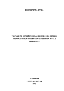 Tratamento Ortodôntico Não Cirúrgico da Mordida