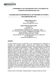 o enfermeiro e sua contribuição para o tratamento de pacientes com