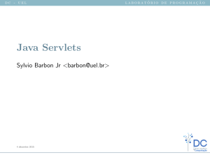 Java Servlets - Sylvio Barbon Junior