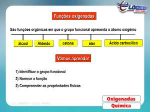 Funções oxigenadas -Unp