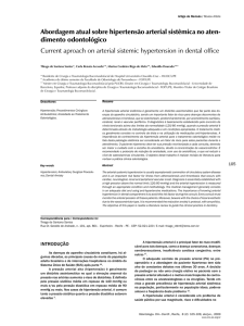 Abordagem atual sobre hipertensão arterial sistêmica no