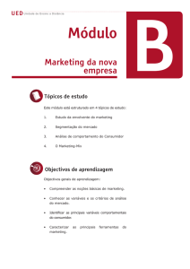 Marketing da nova Empresa