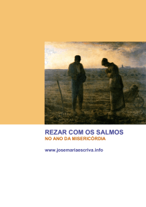 rezar com os salmos - St. Josemaria Escriva