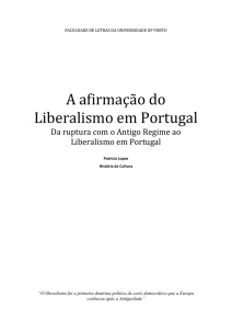A afirmação do Liberalismo em Portugal