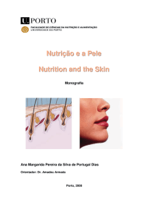 Nutrição e a Pele Nutrition and the Skin