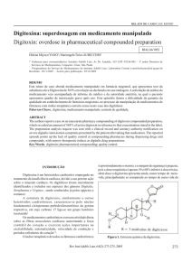 Digitoxina: superdosagem em medicamento manipulado Digitoxin