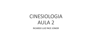 AULA 2 E 3 cinesiologia