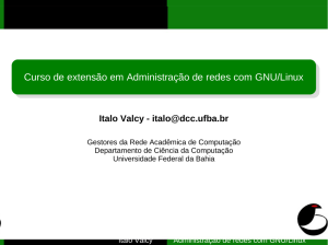 M&aacute;scara de rede - Rede DCC