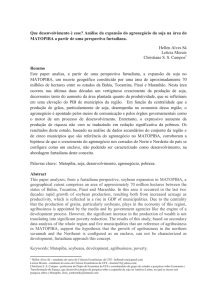 Texto para Congresso de Economia 2015