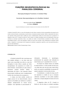 fun&ccedil;&otilde;es neuropsicol&oacute;gicas na paralisia cerebral