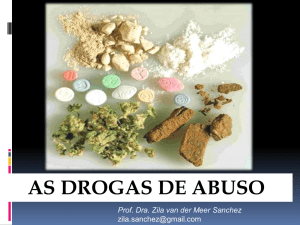 drogas psicotrópicas e dependência