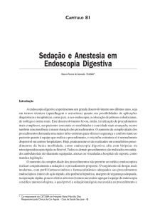 Sedação e anestesia em endoscopia digestiva