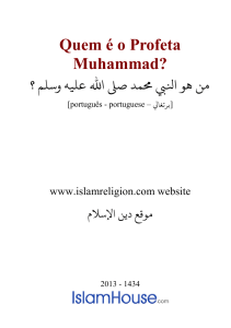 Quem é o Profeta Muhammad? PDF