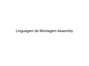Linguagem de Montagem Assembly